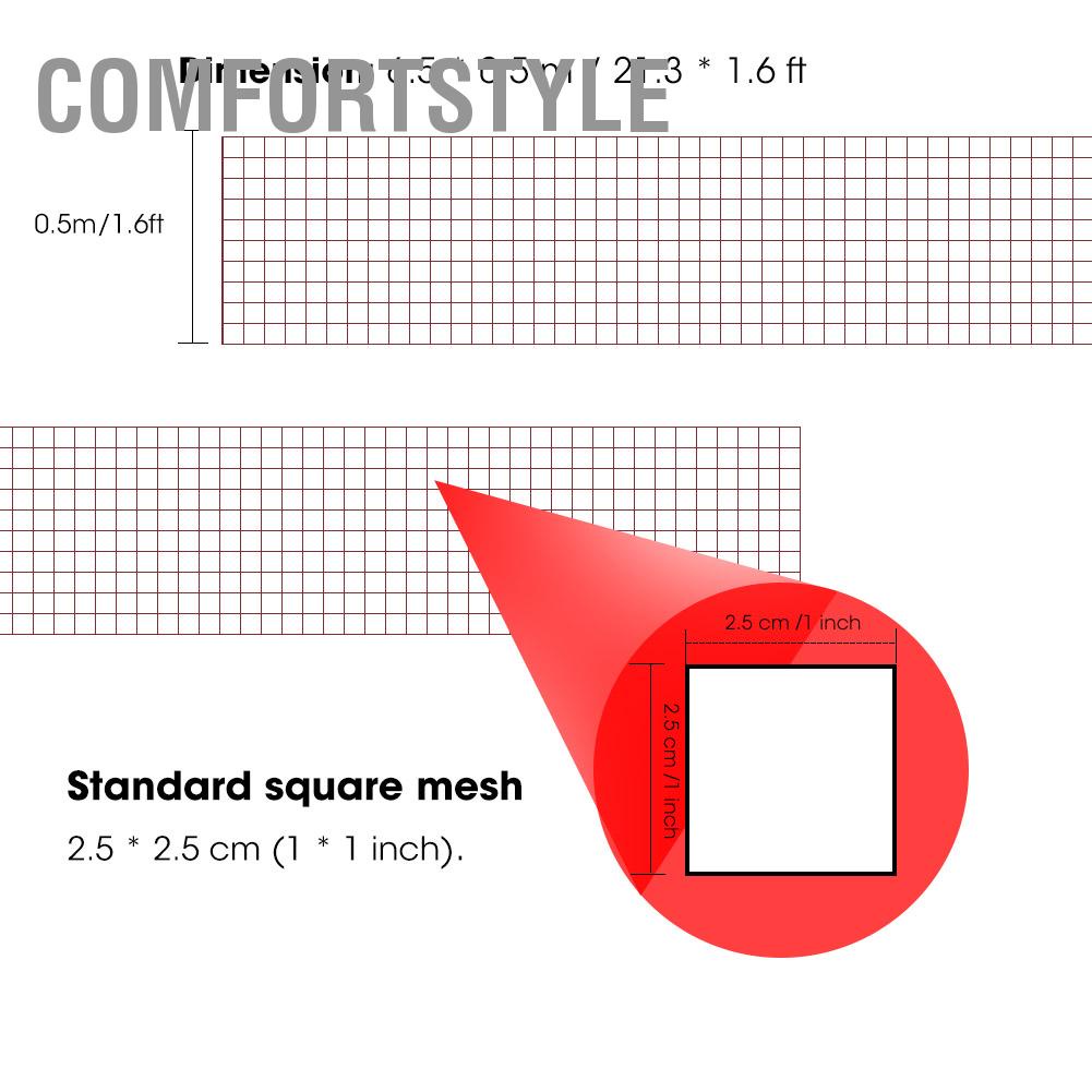 Comfortstyle Lưới cầu lông bền di động 2 màu cho đào tạo giải trí thể thao ngoài trời cxmin05.vn