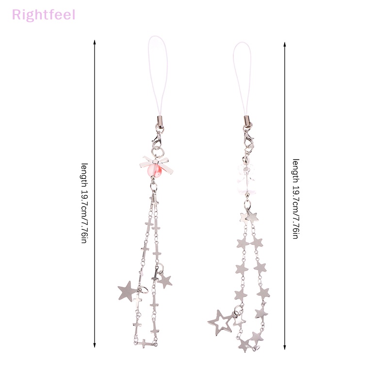 Dây Đeo Điện Thoại Y2K Họa Tiết Gấu Thắt Nơ / Ngôi Sao Tối Giản Hợp Thời Trang Mới