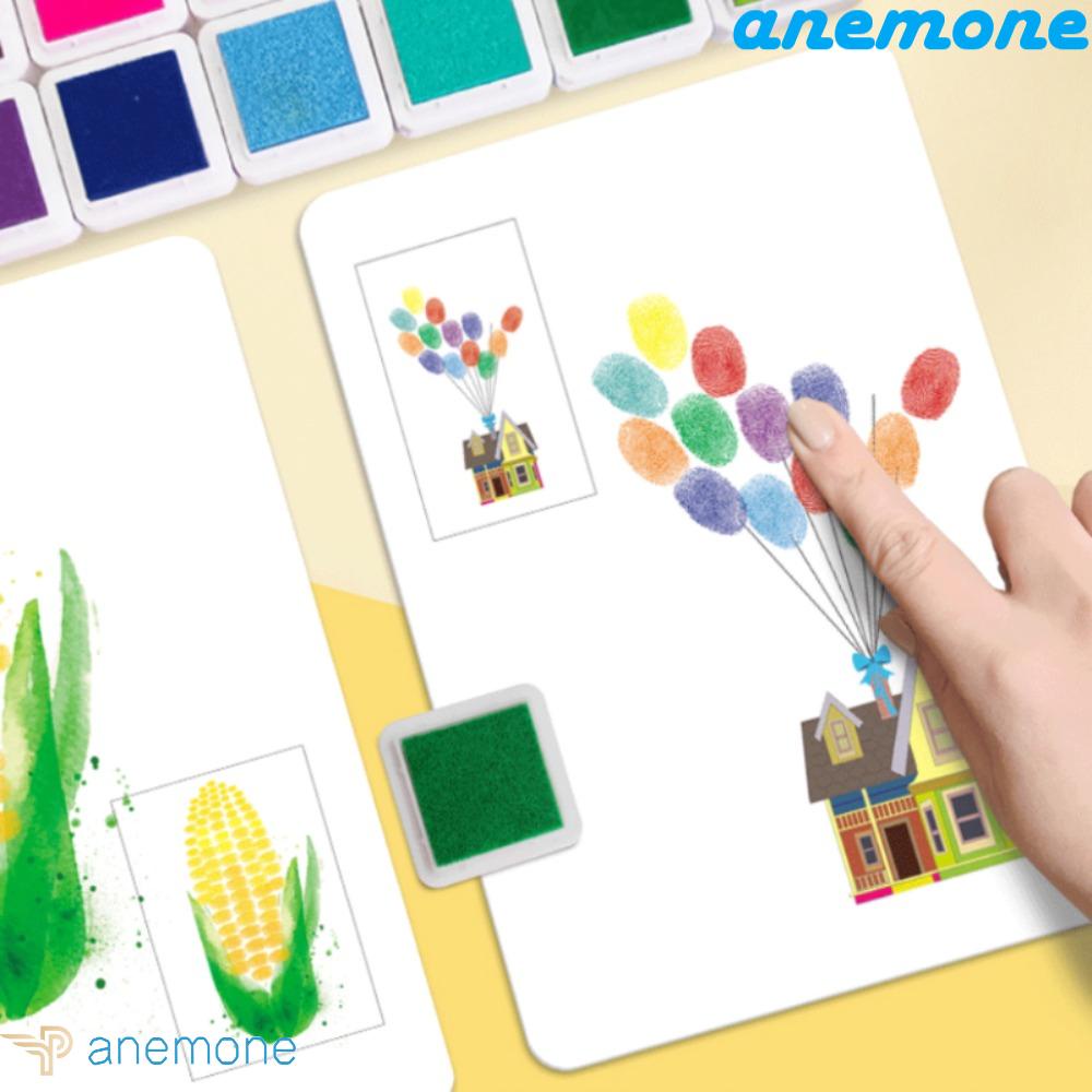 ANEMONE Bộ Sách Vẽ Tranh Bằng Ngón Tay Dành Cho Trẻ Mẫu Giáo