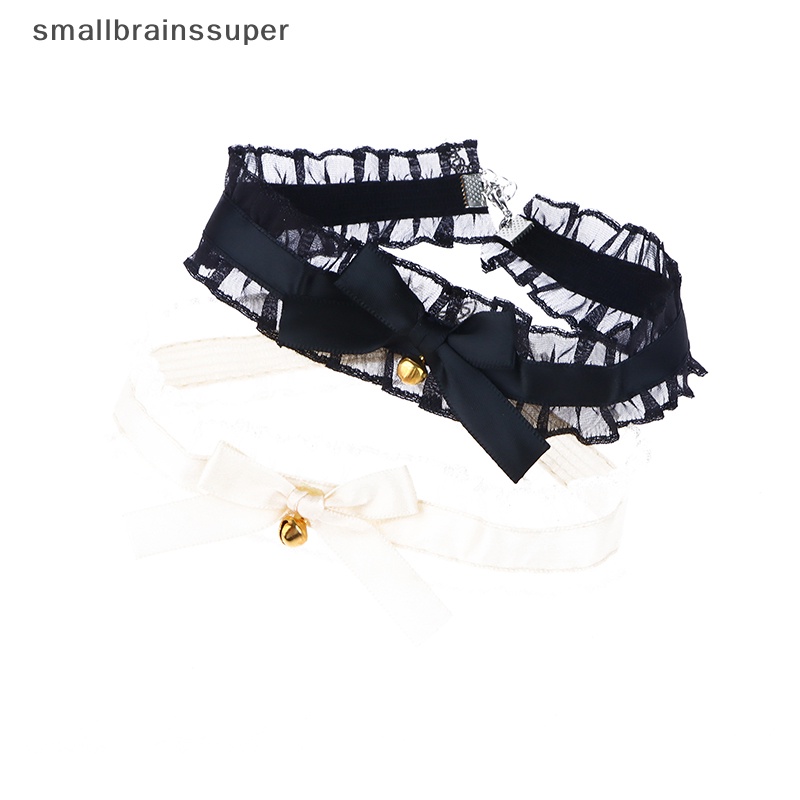 Vòng Cổ Choker Ngắn Phối Ren Và Chuông Phong Cách Gothic Thời Trang Cho Nữ SBS