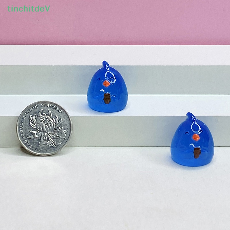 [TinchitdeV] Bộ 5 Đồ Chơi Trang Trí Nội Thất Xe Hơi Hình Gà Con Dạ Quang Dễ Thương Sáng Tạo [Mới]