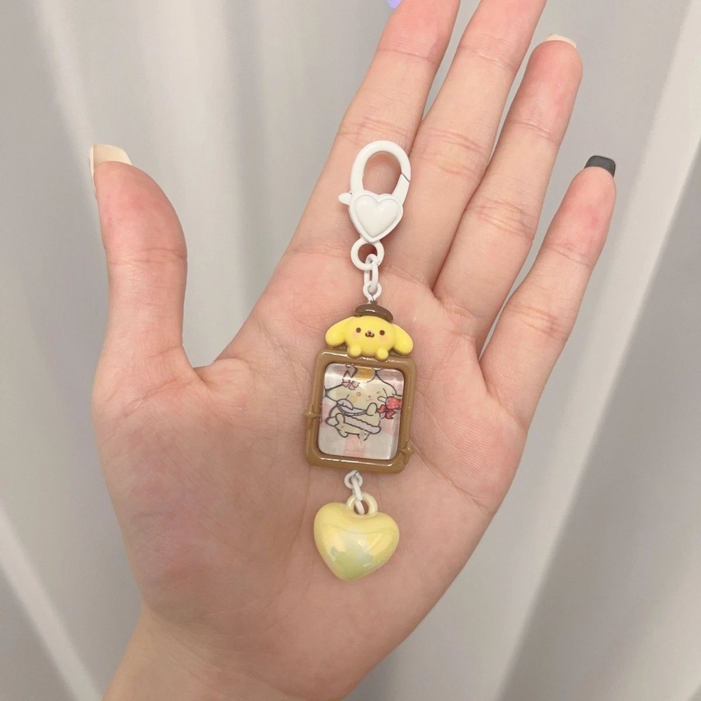 Sanrio Móc Khóa Giai Điệu Hoạt Hình Dễ Thương Mặt Dây Chuyền HelloKitty Schoolbag Mặt Dây Chuyền Móc Khóa Influencer Mặt Dây Chuyền ins