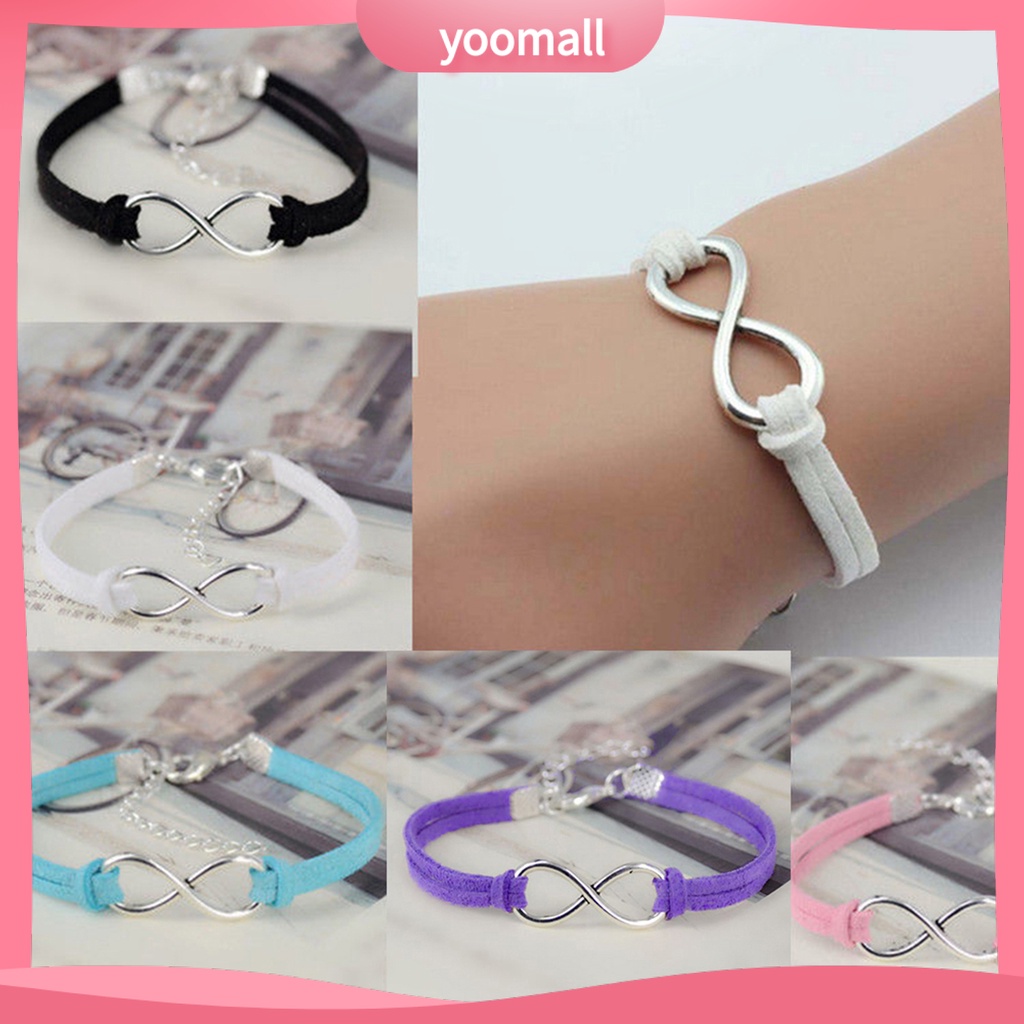 Vòng Đeo Tay Hình Số 8 Bằng Hợp Kim Tùy Chỉnh Thời Trang Dự Tiệc