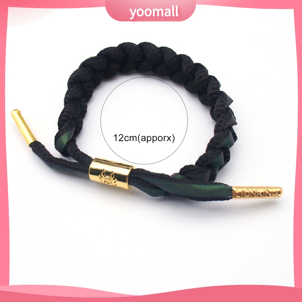 Vòng Tay Dây Bện Phản Quang Điều Chỉnh Được Thời Trang