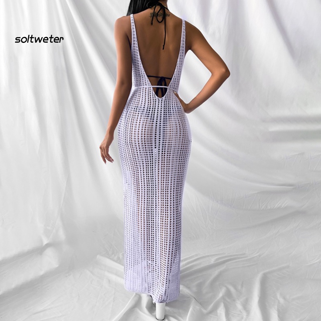 Đầm Che Phủ Khoét Lỗ Thời Trang Sành Điệu