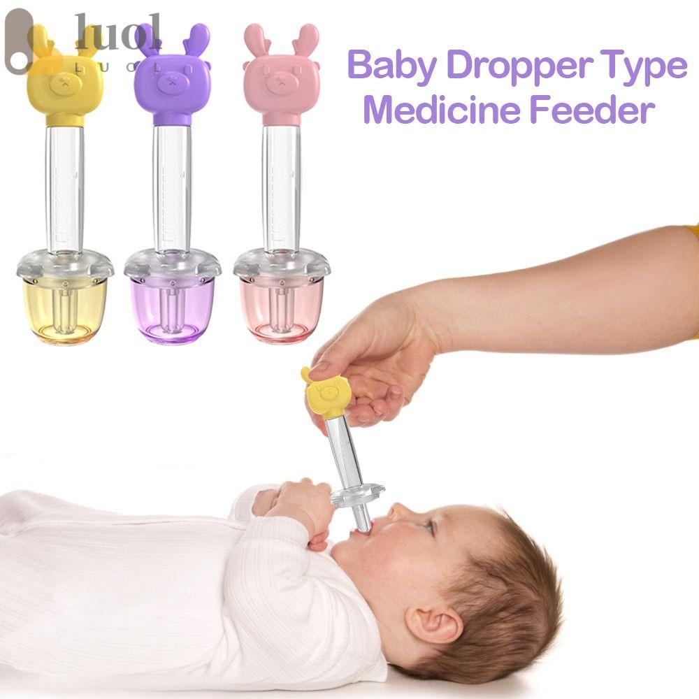 LUOL Dụng Cụ Cho Bé Ăn Bằng Silicone Chống Sặc Chống Sặc