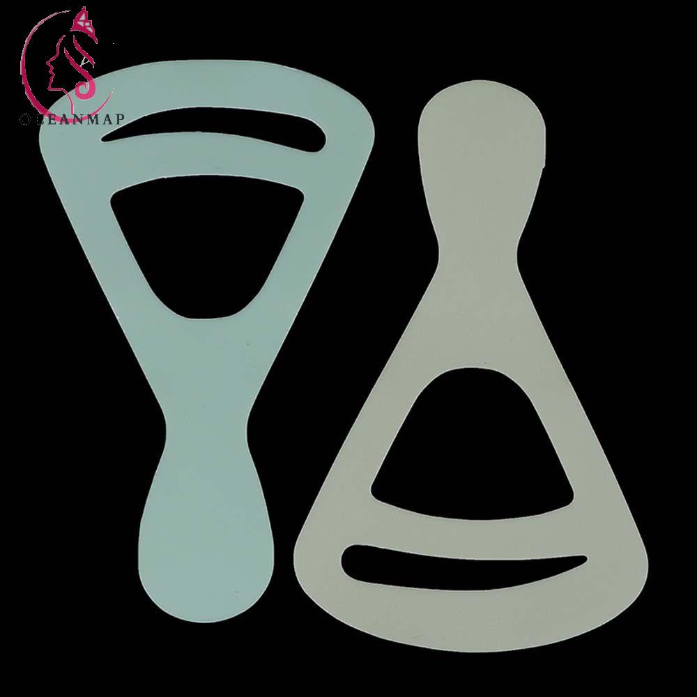 OCEANMAP Bộ Khuôn Vẽ Lông Mày Tạo Hình Linh Hoạt Di Động DIY