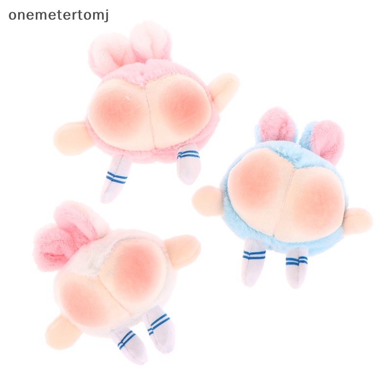 Búp Bê Nhồi Bông Mềm Mại Hình Mông Quả Đào Đáng Yêu Trang Trí Ba Lô / Móc Khóa