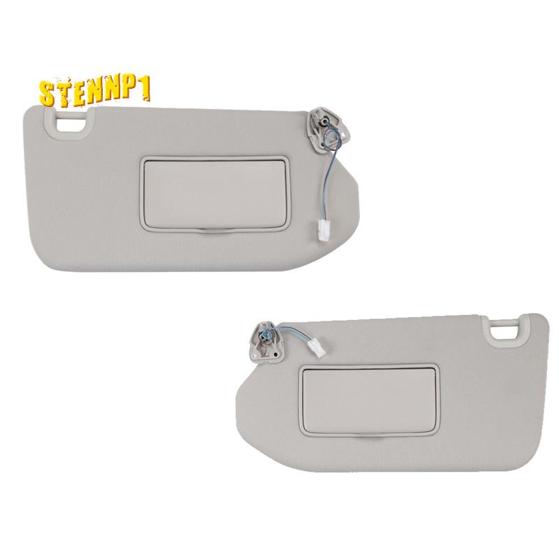 Tấm Che Nắng Màu Xám Có Đèn Cho 2013-2018 Pathfinder 2014-2017 Infiniti QX60 96400-9PB0A 96401-9PB0A