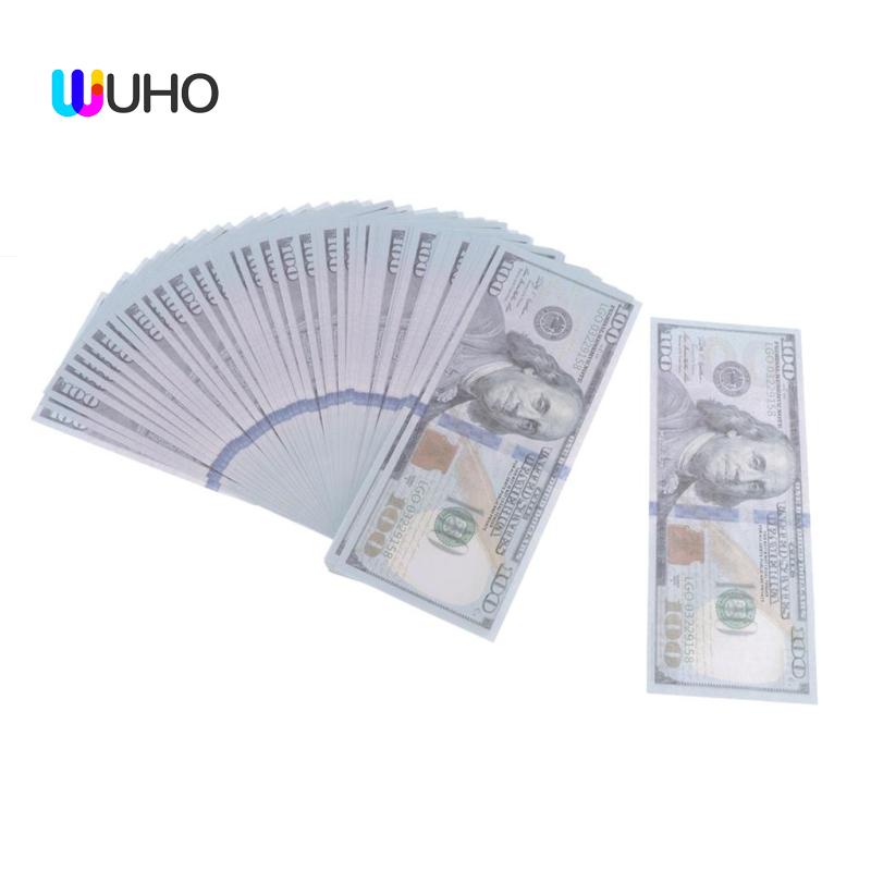 Set 100 Tờ Tiền Đô La Giả Dùng Làm Đạo Cụ Chụp Ảnh / Chương Trình / Chương Trình Sáng Tạo