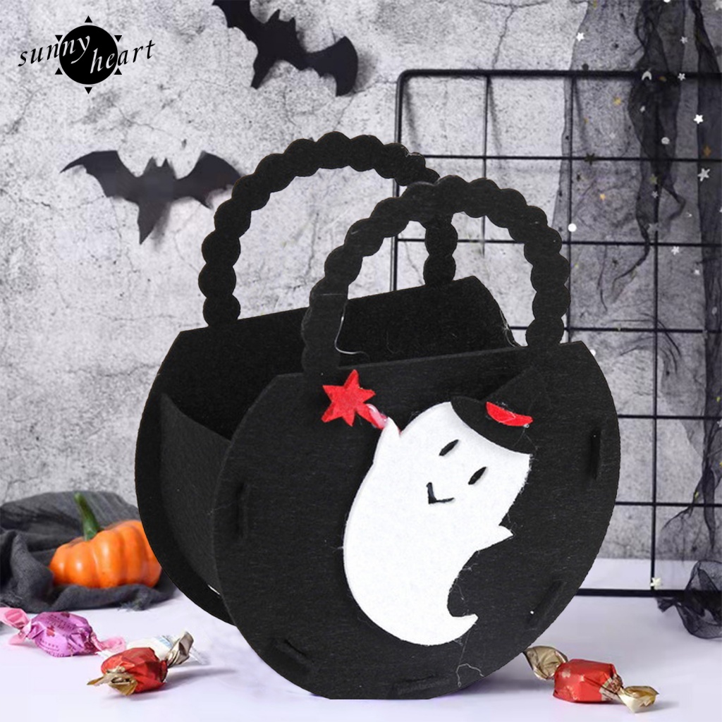 Sunnyheart Túi Đựng Kẹo Halloween rất chuyển động không chỉ có thể được sử dụng như một cái túi kẹo Halloween mà còn có thể được sử dụng như một túi điều trị Halloween...
