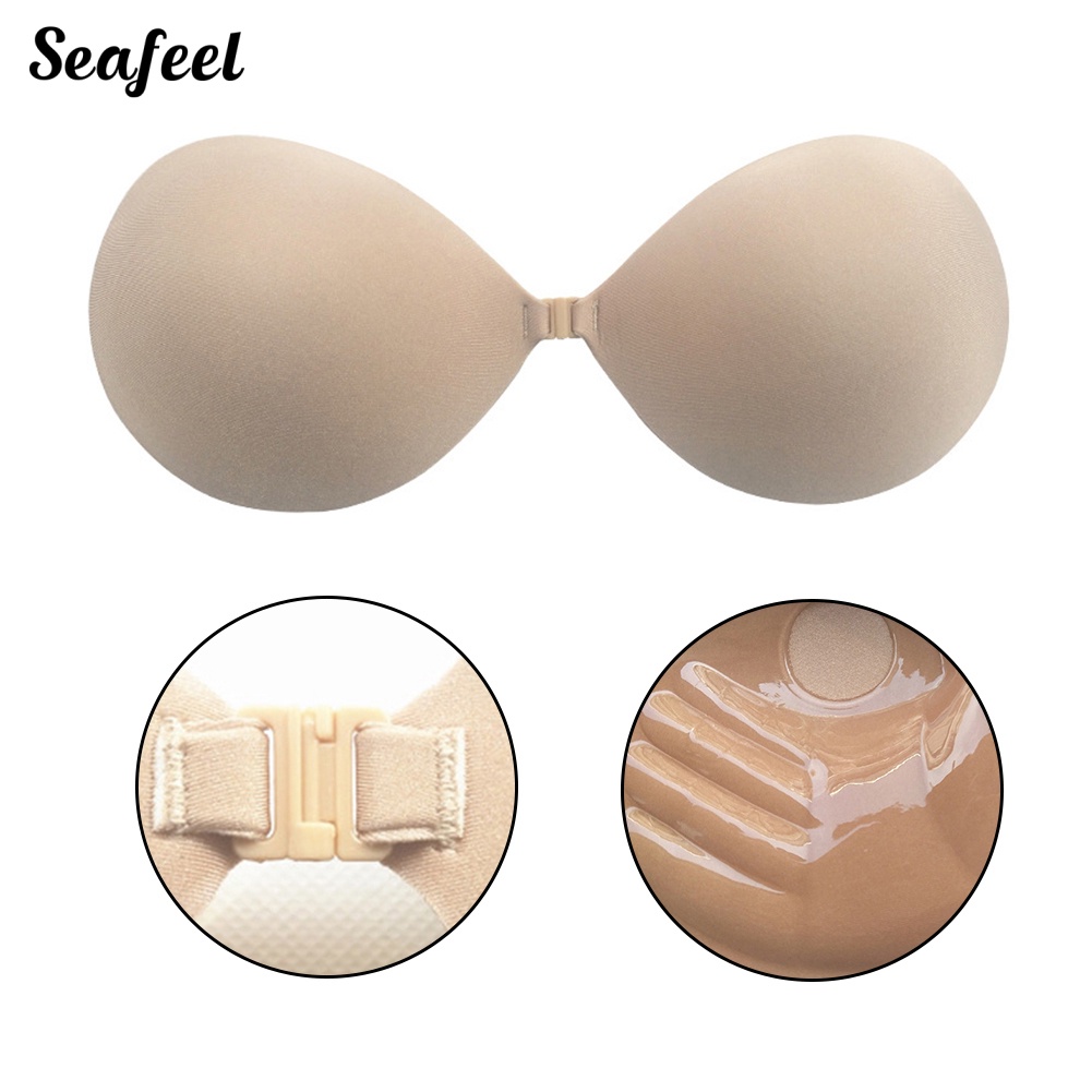 Áo Ngực Silicone Không Dây Nâng Ngực Tàng Hình