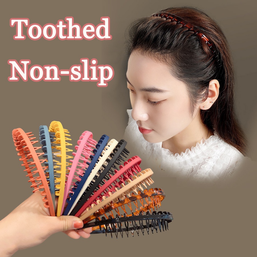 Băng Đô Rửa Mặt Bằng Nhựa Chống Trượt Thời Trang Mùa Hè Cho Nữ