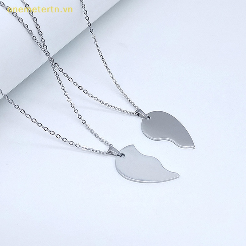 Vòng cổ Mặt Mảnh Ghép Trái Tim Thời Trang Dành Cho Cặp Đôi