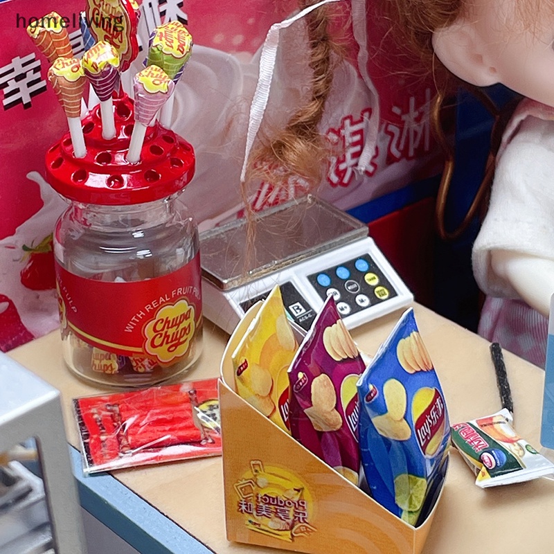 1 Set Hộp Khoai Tây Chiên Tỉ Lệ 1: 12 Trang Trí Nhà Búp Bê