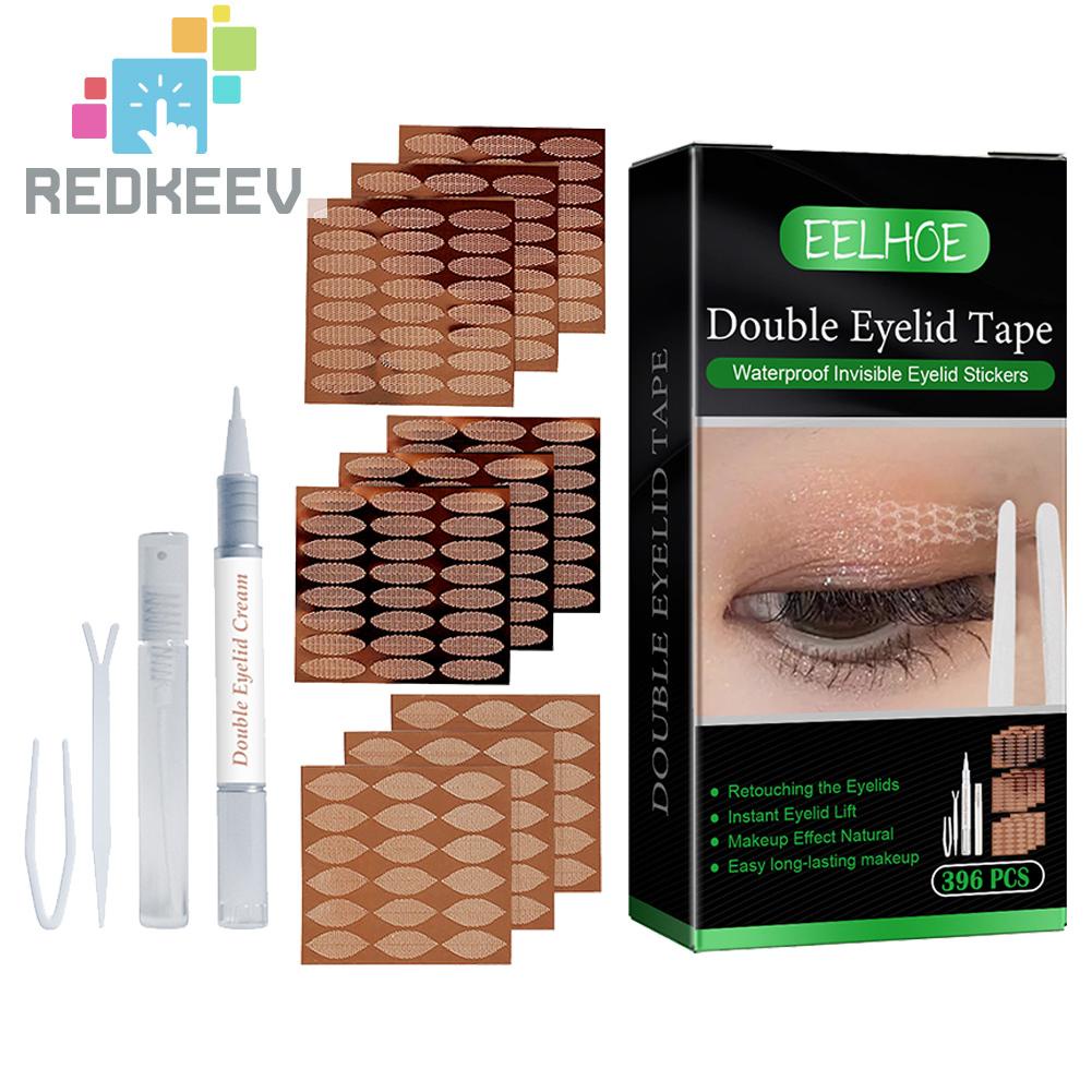 Bộ 396 Miếng Dán Kích Mí Với 3 Hình Dạng Khác Nhau