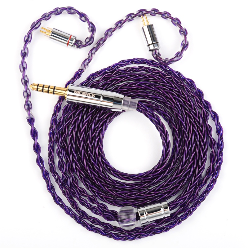 Dây Cáp Âm Thanh 8 Sợi Đồng 3.5 / 2.5 / 4.4mm MMCX / 0.78mm 2Pin Cho M5 Zetian Wu