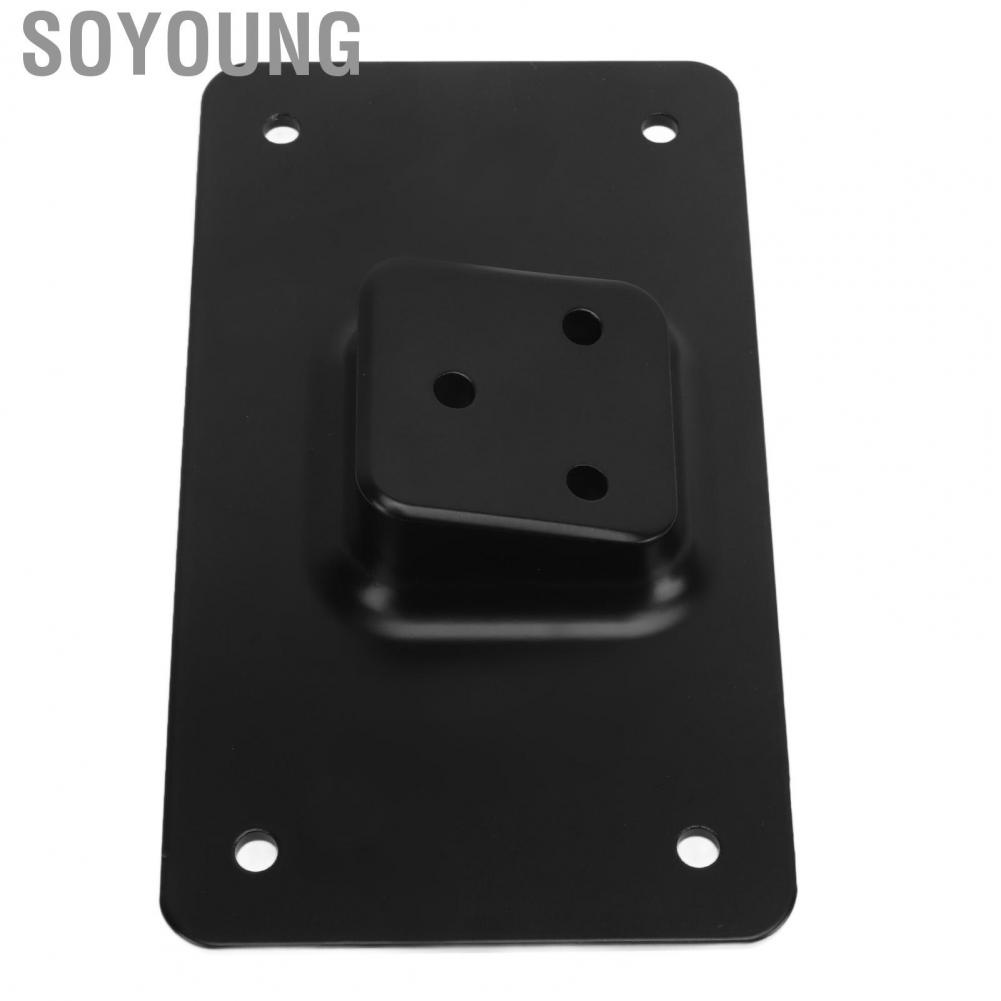 Soyoung Laydown License  Mount Easy Installation 3 Holes Mounting for Motorbike