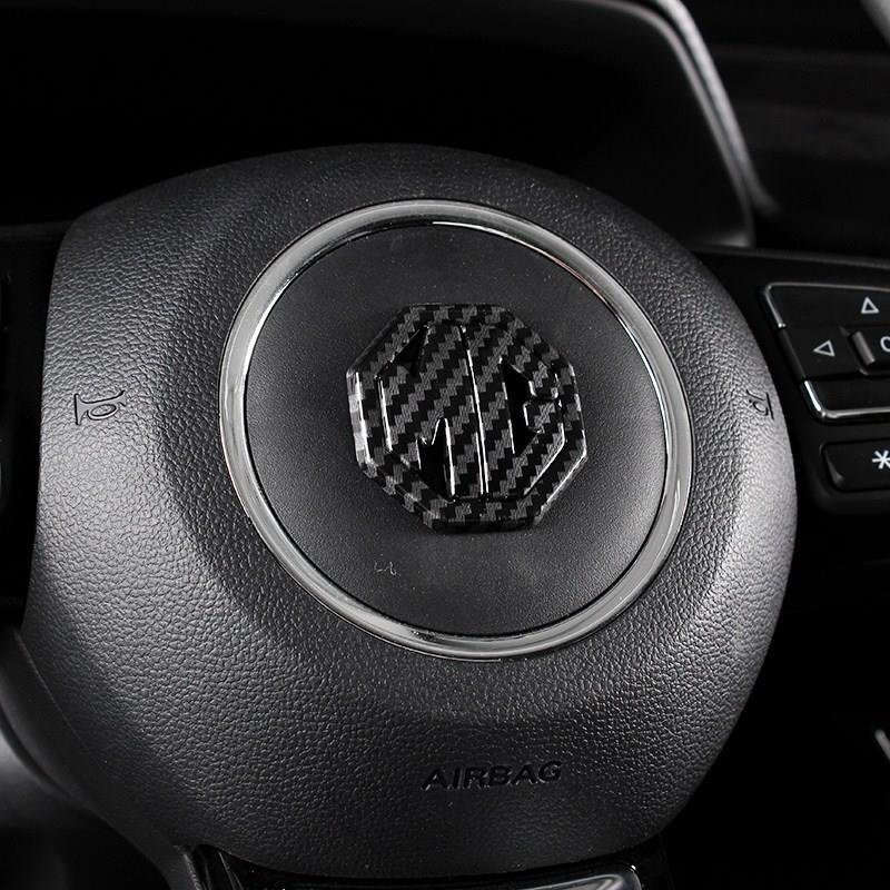 Miếng Dán logo Trước Và Sau Trang Trí Cho Vô Lăng Xe Hơi mg 5