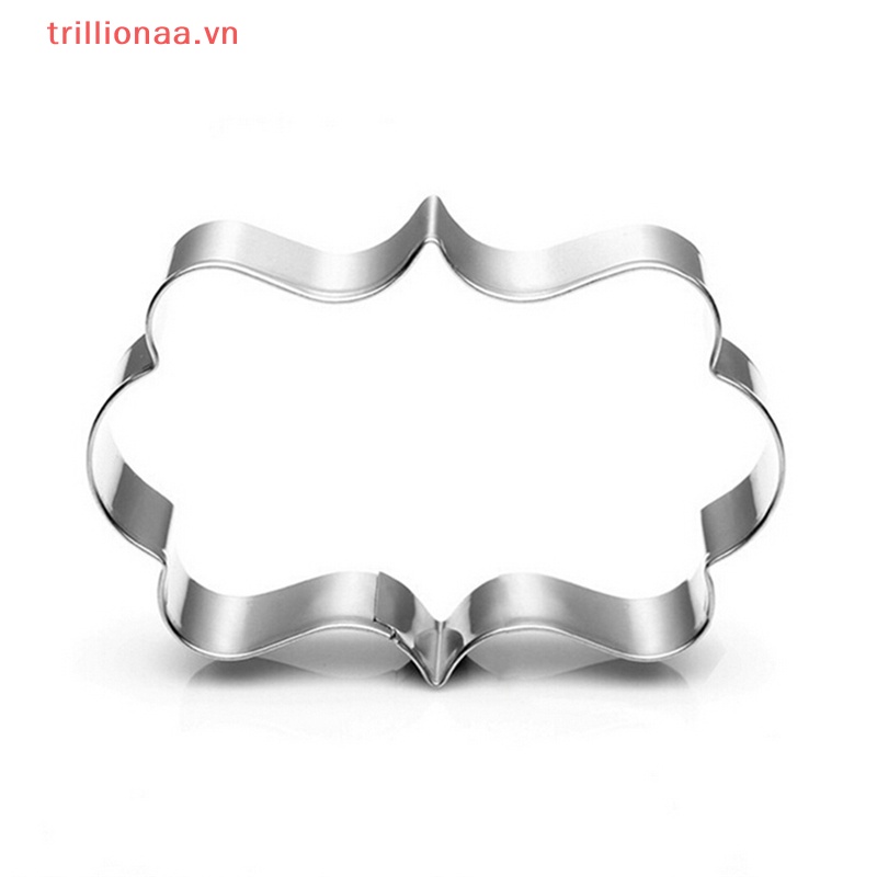 Set 4 Khuôn Cắt Bánh Quy Hình Khung Hình 3D Trang Trí Tiệc Cưới