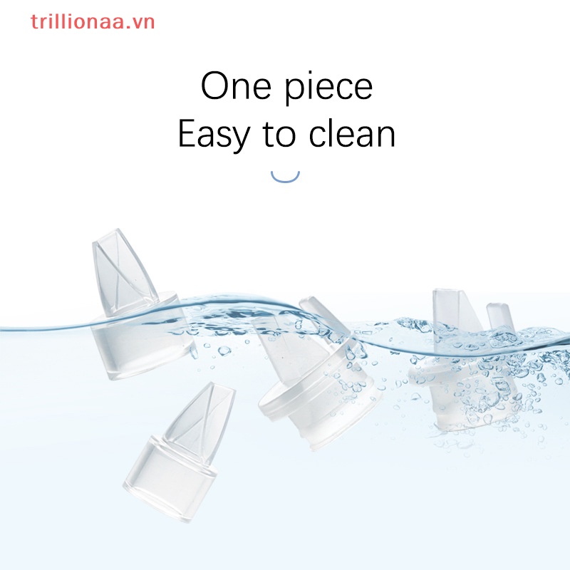 Bộ 2 Van Bình Sữa Bằng Silicon Màu Trơn Tiện Dụng Cho Bé