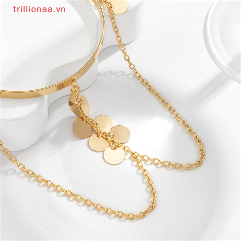 Vòng Đeo Cánh Tay Bằng Kim Loại Phong Cách Bohemian Thời Trang Dành Cho Nữ