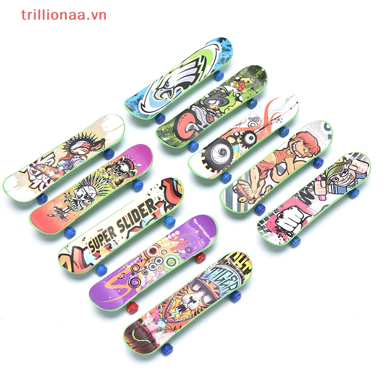 1 Ván Trượt Ngón Tay Mini Bằng Nhựa Cho Bé Trai