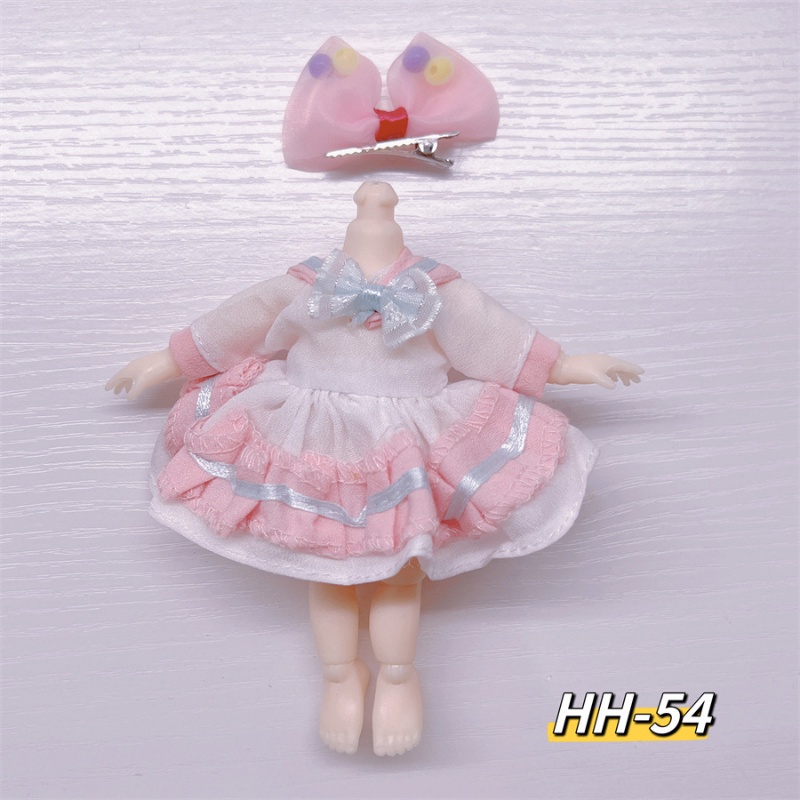 Đầm Đồ Chơi Búp Bê Thời Trang 16-17CM Tỉ Lệ 1 / 8