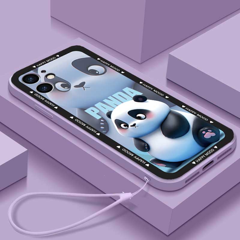 Ốp Điện Thoại Tpu Mềm Hình Gấu Trúc Kung Fu 3D Cho Realme 5 C3 6i 5i 6 9 Pro Plus 5G 7 7Pro Realme 8 C35