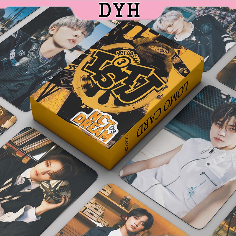 NCT DREAM Card Set 55 Tấm Thẻ Ảnh ISTJ Kpop Lomo Card Hình Nhóm Nhạc