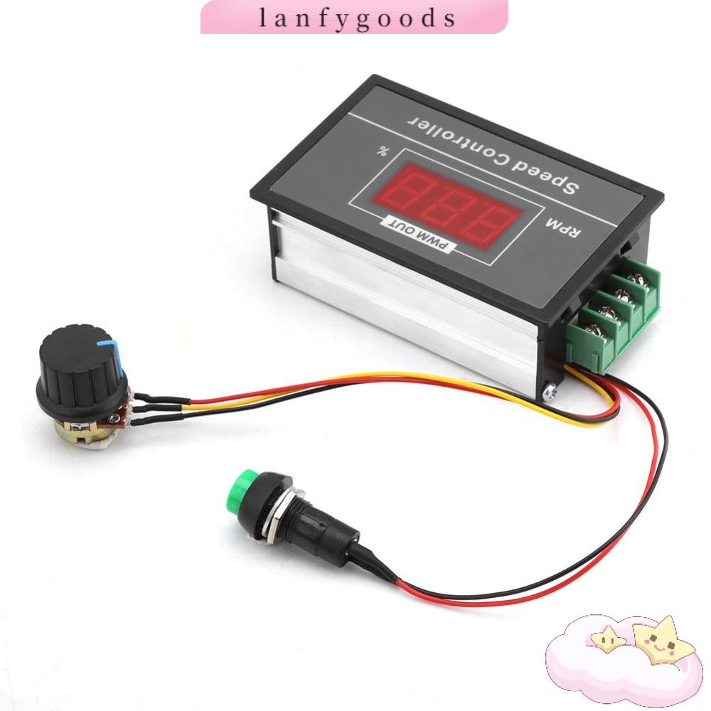 Bộ Điều Khiển Tốc Độ Động Cơ DC Bằng Nhựa Màu Đen Siêu Bền Cho Thợ Điện