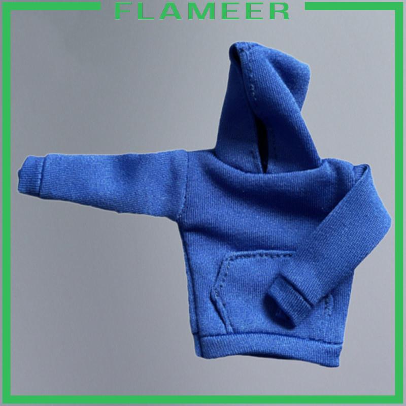 Áo Khoác Hoodie Thời Trang Cho Búp Bê Nữ 6inch Tỉ Lệ 1 / 12