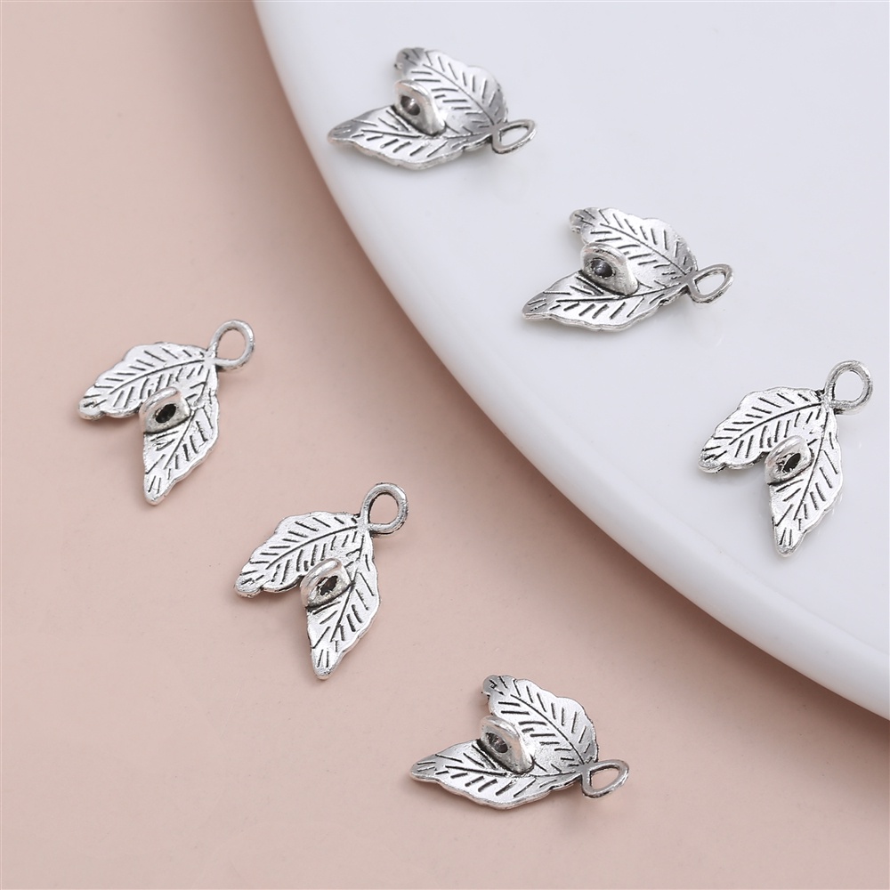 Set 40 Mặt Vòng cổ Hình Chiếc Lá Dễ Thương