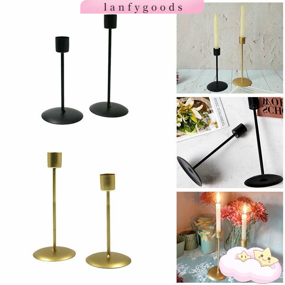 Bộ 2 Giá Đỡ Đèn Cầy Phong Cách Châu Âu Cổ Điển Sang Trọng Trang Trí Tiệc