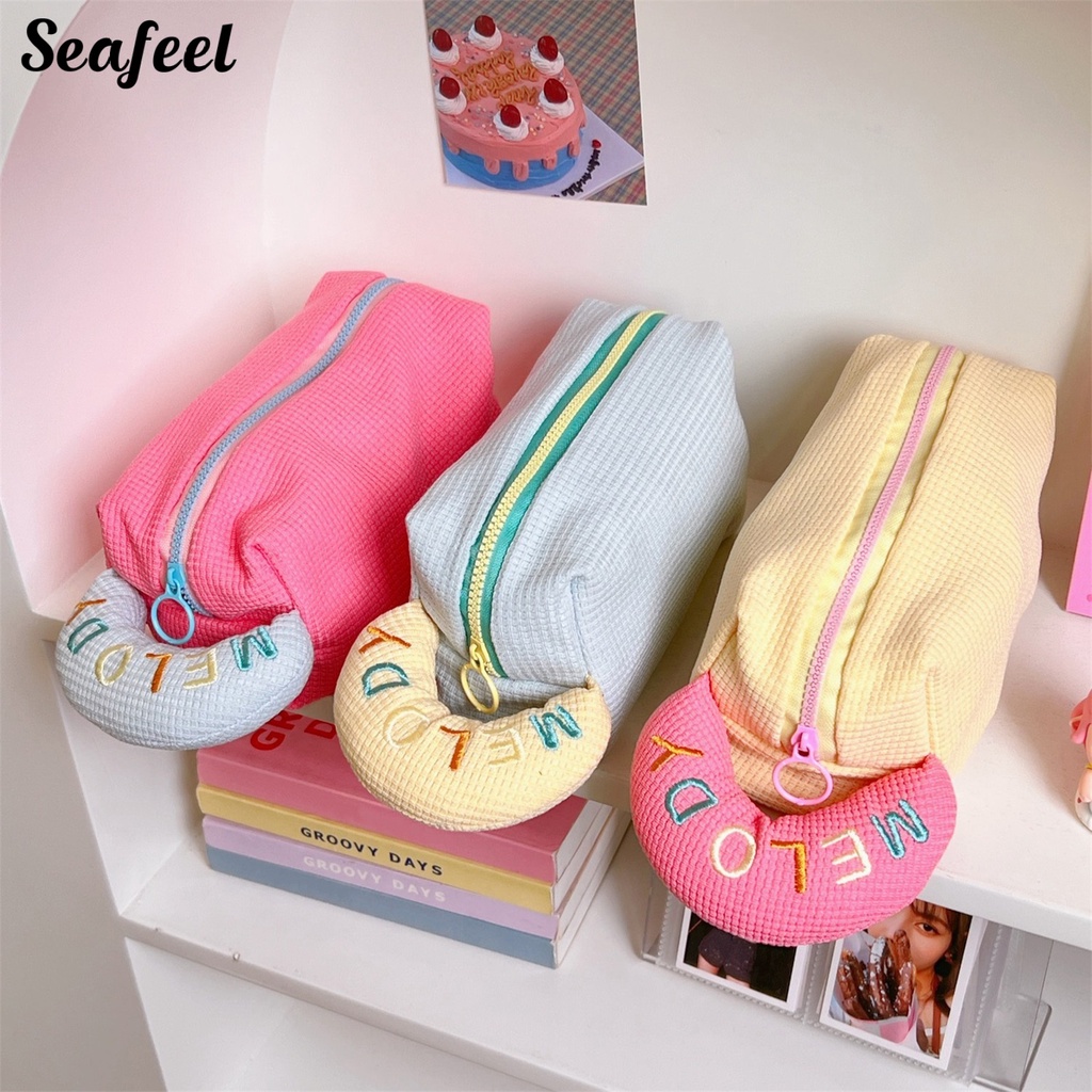 Túi Đựng Bút Chống Bụi Sức Chứa Lớn Màu Sắc Đơn Giản Sử Dụng Hàng Ngày