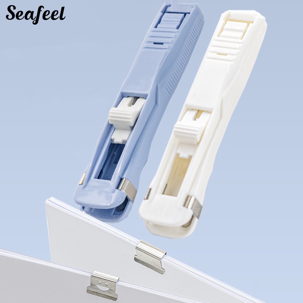 1 Bộ Kẹp Tài Liệu Bằng Nhựa Có Thể Tái Sử Dụng