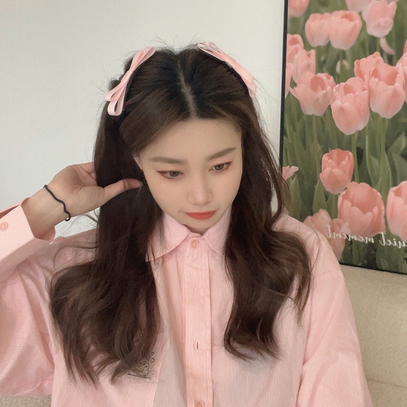 Lược Cài Tóc Đính Nơ Bên Hông Thiết Kế Đơn Giản Cho Nữ