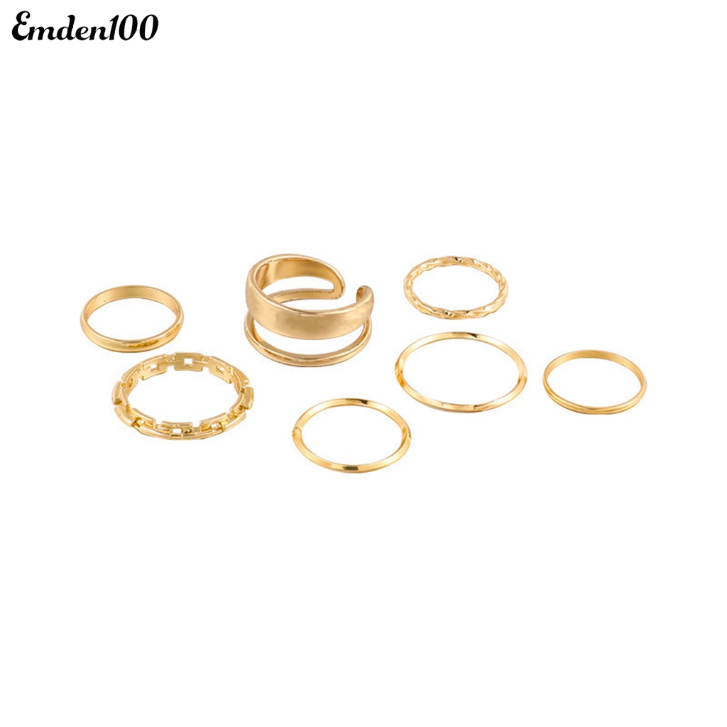 Set 7 Nhẫn Đeo Khớp Ngón Tay Thời Trang Nữ