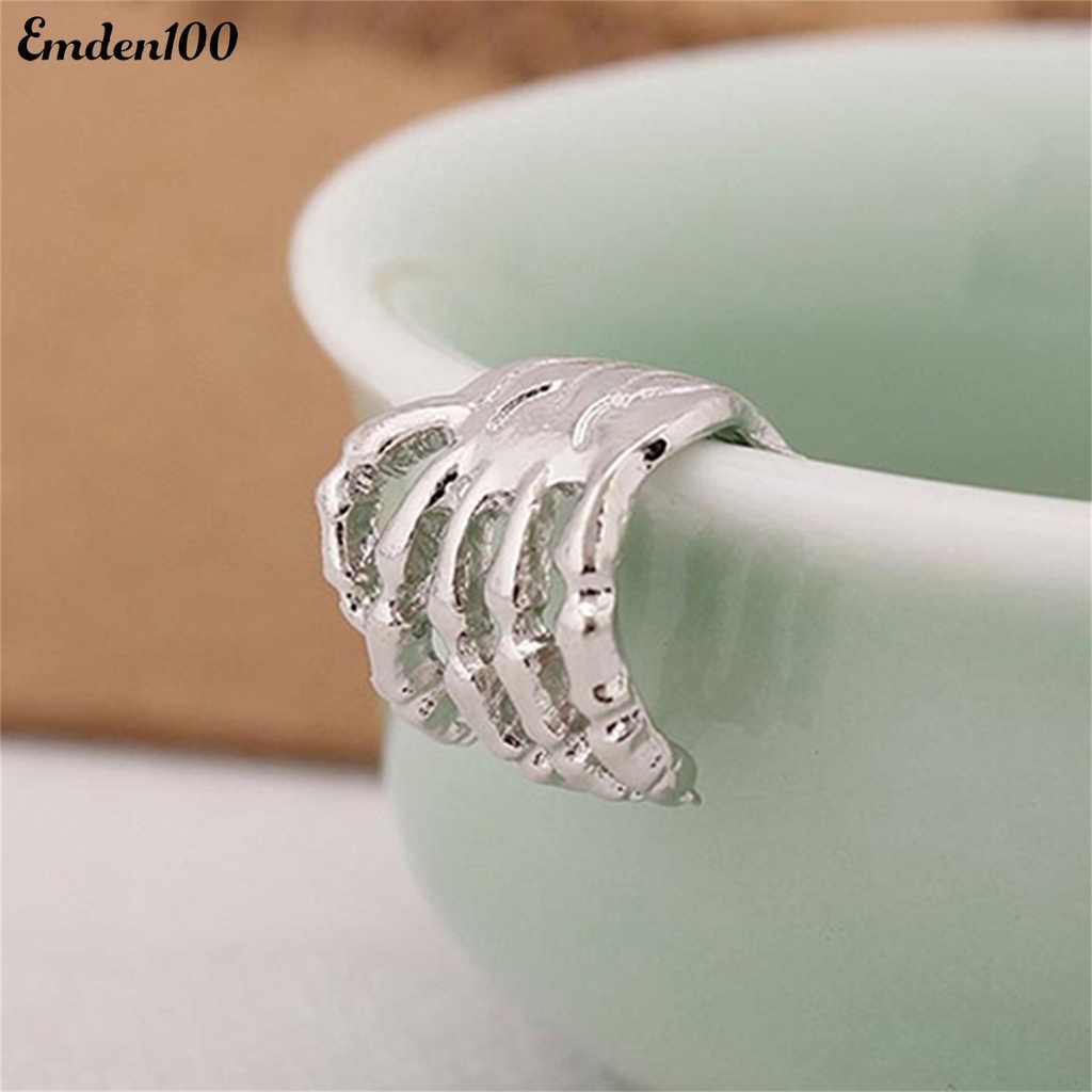 1 Khuyên Kẹp Vành Tai Hình Bộ Xương Cá Tính