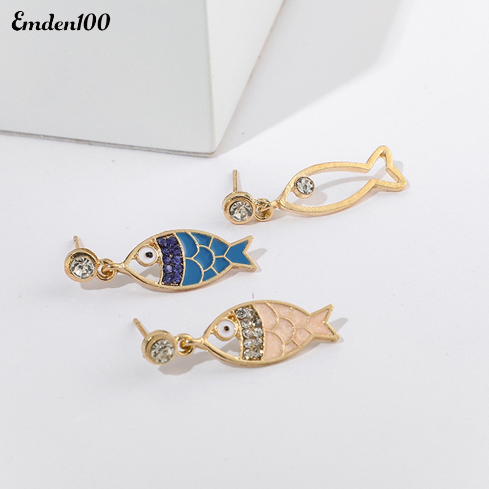 Bộ 3 Khuyên Tai Nữ Trang Phong Cách Bohemian