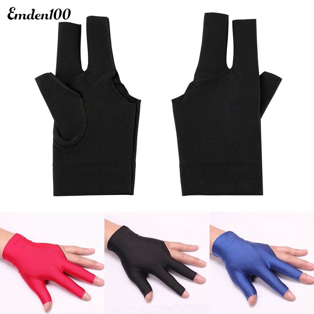 1 Đôi Găng Tay Da Đánh Bida Chống Trượt Tiện Lợi