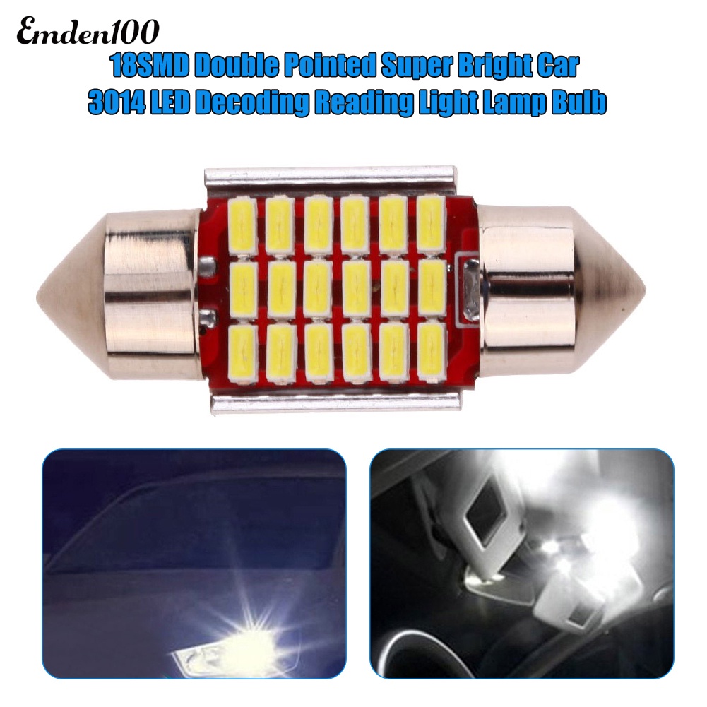 Bóng Đèn LED 3014 18SMD Siêu Sáng Cho Xe Hơi