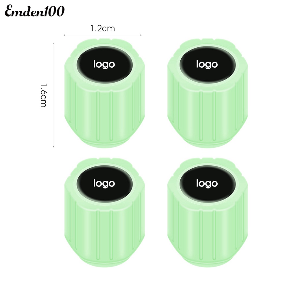 Vỏ Bọc Van Bánh Xe Hơi Chống Rò Rỉ Có Hiệu Ứng Dạ Quang