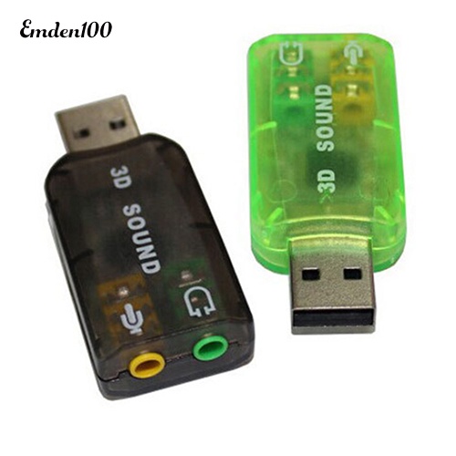 Thẻ Âm Thanh Ảo Thuật 5.1 Kênh Chuyển Đổi USB 2.0 Sang 3D