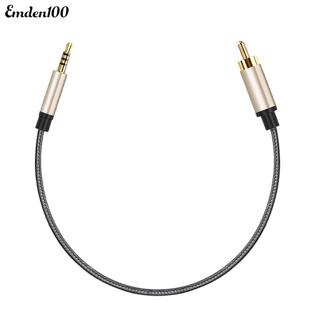 Dây Cáp Âm Thanh 1 / 2m RCA Sang AUX 3.5mm Cho Xiao-mi 1 / 2 TV