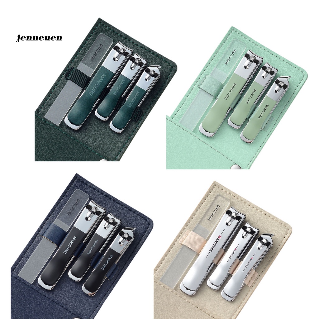 1 Bộ Dụng Cụ Cắt Móng Tay Bằng Thép Không Gỉ Sắc Bén