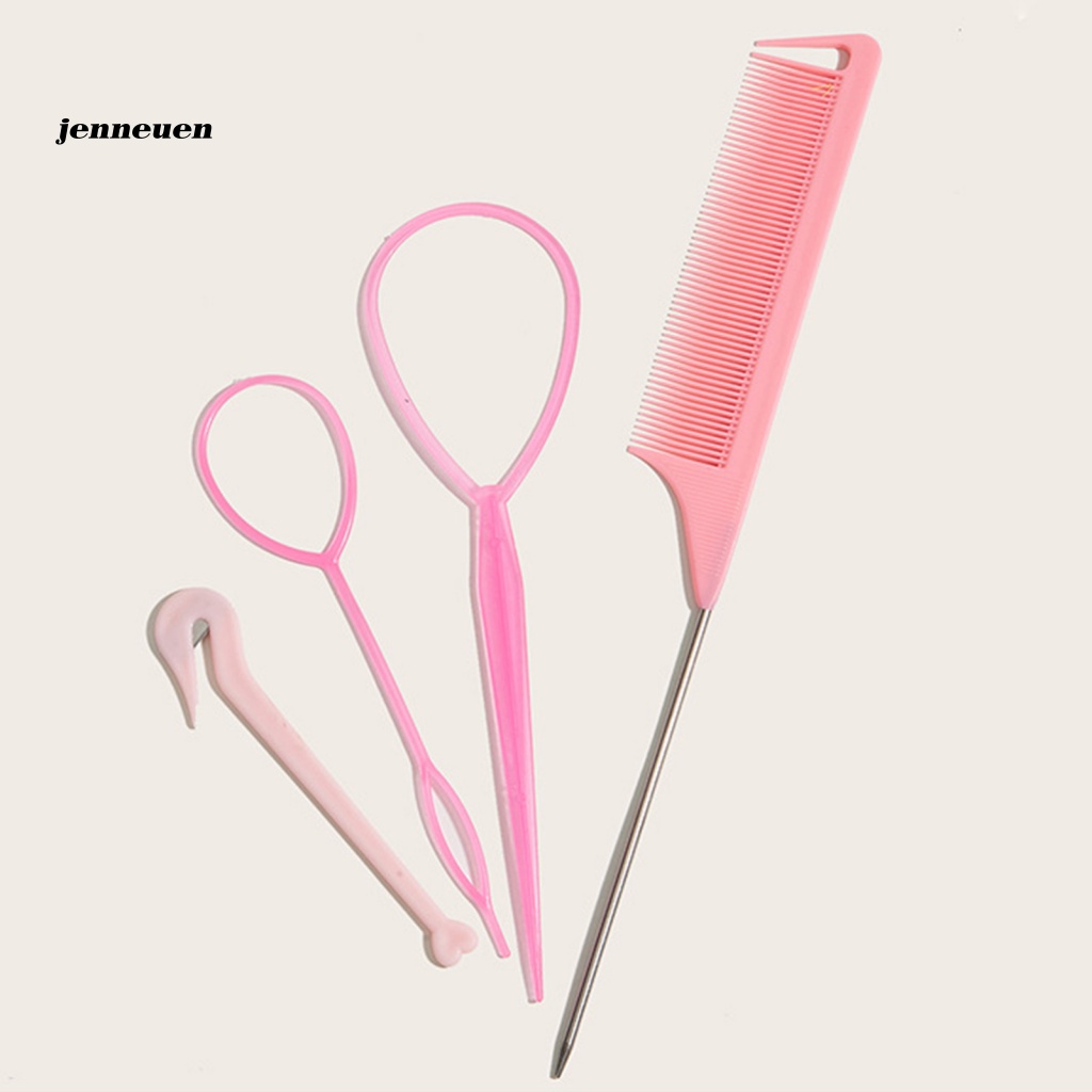 1 Bộ Lược Kẹp Tóc Tạo Kiểu Đa Năng Nhỏ Gọn Cho Salon