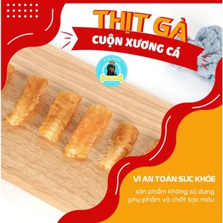 NATURAL CORE SNACK THỊT CUỘN SỤN CÁ BƠN 70G