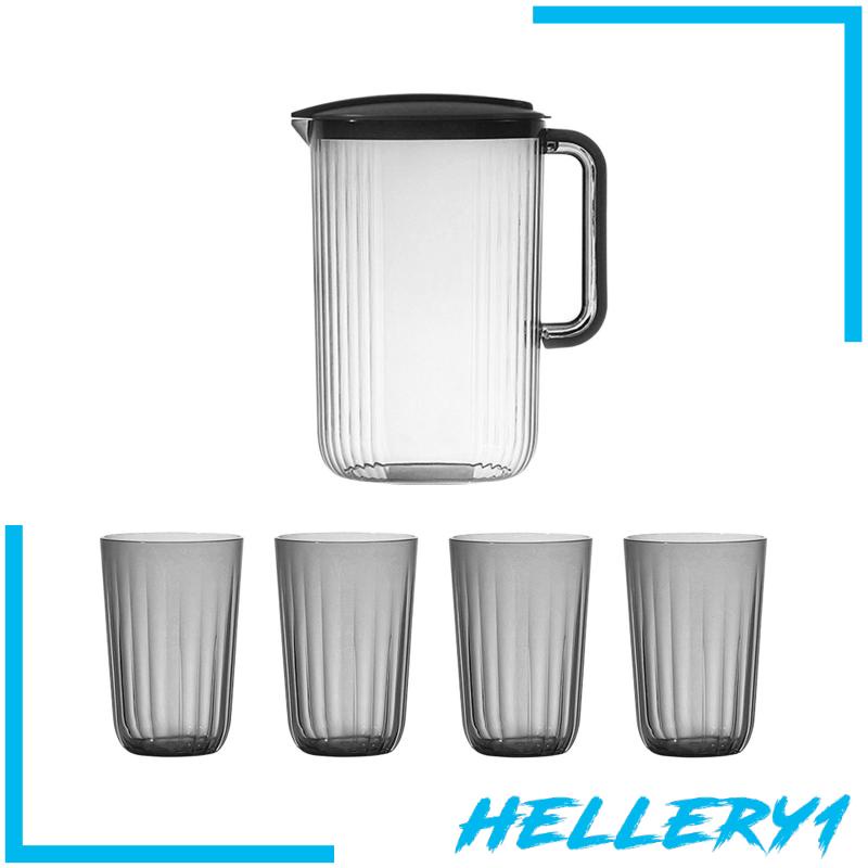 Bình Đựng Nước 4 Ngăn Dung Tích Lớn 2000ml Có Nắp Đậy Tiện Dụng