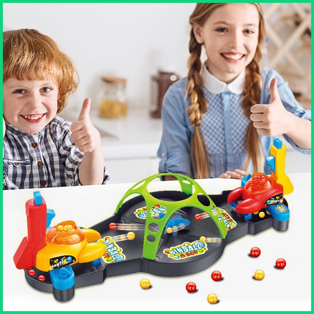 Đồ Chơi Pinball Mini Để Bàn Tương Tác Vui Nhộn Mới Lạ Cho Bé